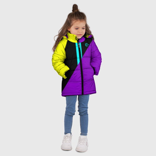 Зимняя куртка для девочек 3D Firm прямиком из 80х, цвет красный - фото 5
