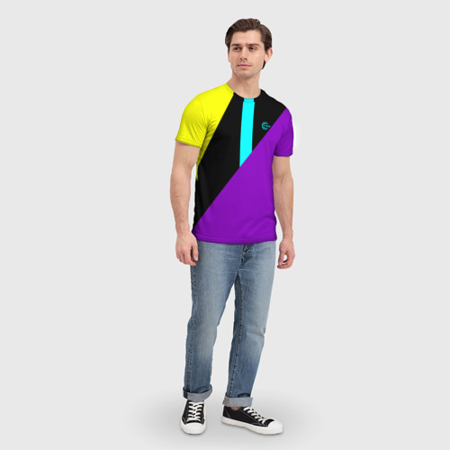 Мужская футболка 3D Firm прямиком из 80х, цвет 3D печать - фото 5