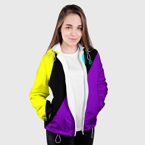 Женская куртка 3D Firm прямиком из 80х, цвет белый - фото 4