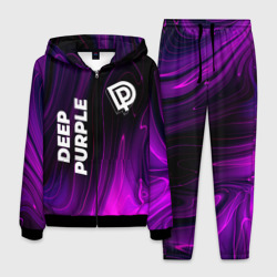 Мужской костюм 3D Deep Purple violet plasma