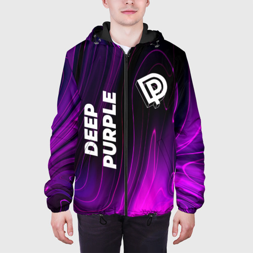 Мужская куртка 3D Deep Purple violet plasma - фото 4