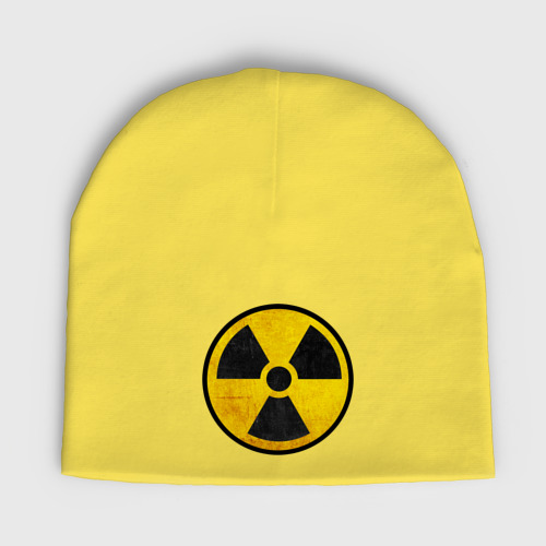 Детская шапка демисезонная Nuclear, цвет желтый