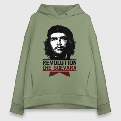 Женское худи Oversize хлопок Revolution hero