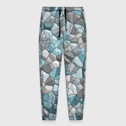 Мужские брюки 3D Мозаика из цветных камней