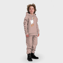 Детский костюм хлопок Oversize Опасный гусь - фото 2