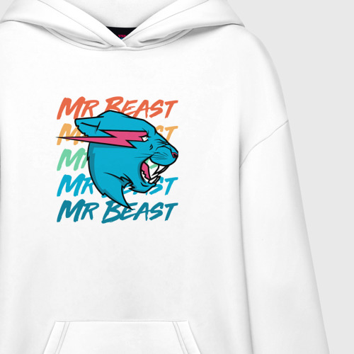 Худи SuperOversize хлопок Mr Beast art - фото 3