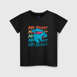 Детская футболка хлопок Mr Beast art