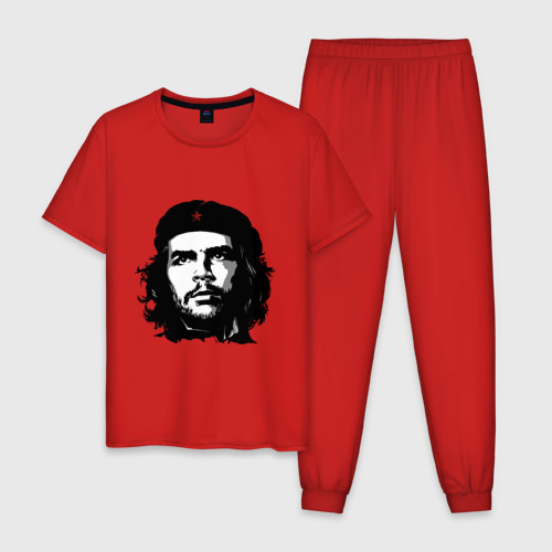 Мужская пижама хлопок Ernesto Che Guevara, цвет красный