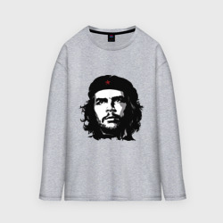 Мужской лонгслив oversize хлопок Ernesto Che Guevara