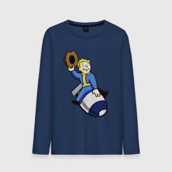 Мужской лонгслив хлопок Vault boy - bomb rider