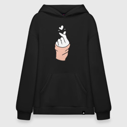 Худи SuperOversize хлопок Hand click