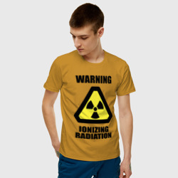 Мужская футболка хлопок Ионизирующее радиоактивное излучение - фото 2