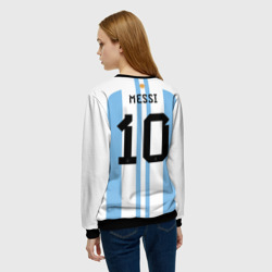 Женский свитшот 3D Месси Аргентина ЧМ 2022 - фото 2