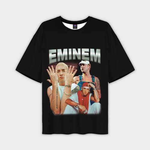 Мужская футболка oversize 3D Eminem Slim Shady, цвет 3D печать