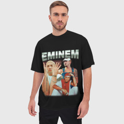 Мужская футболка oversize 3D Eminem Slim Shady - фото 2