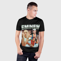 Мужская футболка 3D Slim Eminem Slim Shady - фото 2