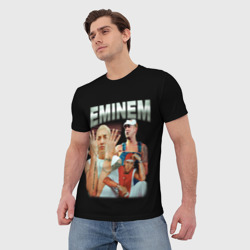 Мужская футболка 3D Eminem Slim Shady - фото 2