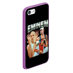 Чехол для iPhone 5/5S матовый Eminem Slim Shady - фото 2