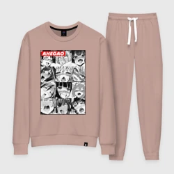 Женский костюм хлопок Ахегао - девушки