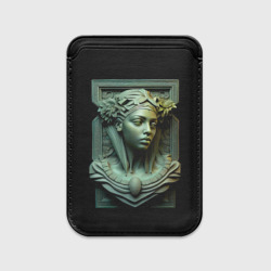 Картхолдер Magsafe магнитный Нейросеть - барельеф античной девушки
