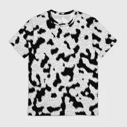 Мужская футболка 3D Далматин - текстура