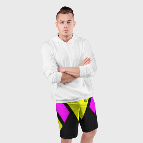 Мужские шорты спортивные Firm прямиком из восьмидесятых, цвет 3D печать - фото 5