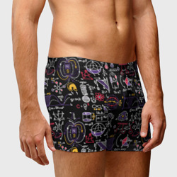 Мужские трусы 3D Шпаргалка по физике на доске - фото 2