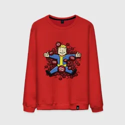 Мужской свитшот хлопок Vault boy caps