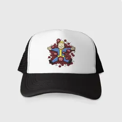 Кепка тракер с сеткой Vault boy caps