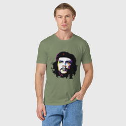 Мужская футболка хлопок Coloured Che - фото 2