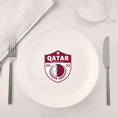 Набор: тарелка + кружка Qatar - World Cup - фото 4