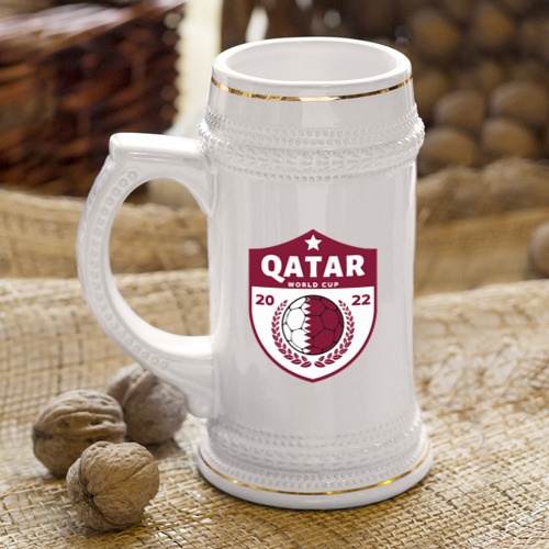 Кружка пивная Qatar - World Cup - фото 4