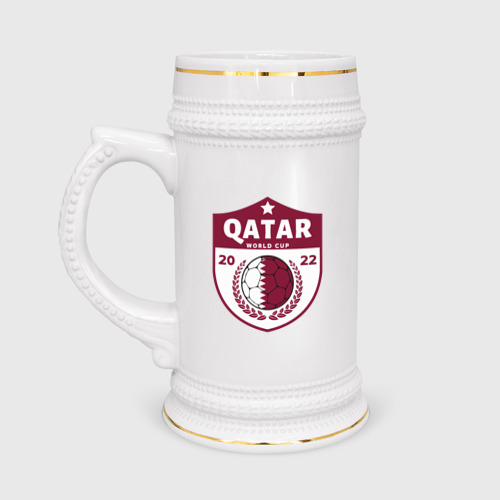 Кружка пивная Qatar - World Cup