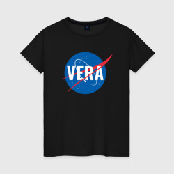 Женская футболка хлопок Вера в стиле NASA