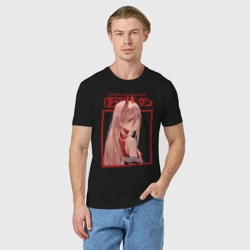 Мужская футболка хлопок Человек бензопила Пауэр girl - фото 2