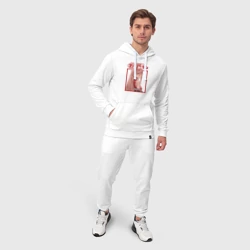 Мужской костюм хлопок с толстовкой Человек бензопила Пауэр girl - фото 2