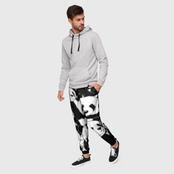 Мужские брюки 3D С пандами паттерн - фото 2