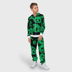 Детский костюм 3D Panda green pattern - фото 2