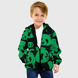 Детская куртка 3D Panda green pattern - фото 2