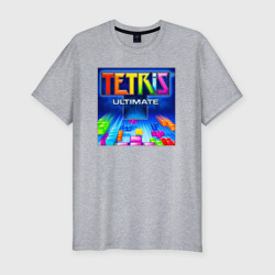 Мужская футболка хлопок Slim Tetris Ultimate
