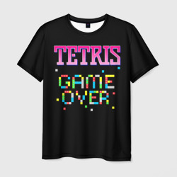 Tetris - game over – Футболка с принтом купить со скидкой в -26%