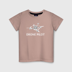 Детская футболка хлопок Drone's pilot