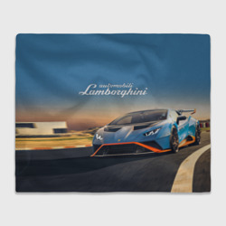 Плед 3D Lamborghini Huracan STO - car racing
