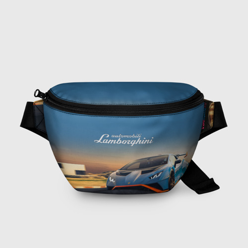 Поясная сумка 3D Lamborghini Huracan STO - car racing