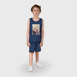 Детская пижама с шортами хлопок Улыбка Марин - фото 2