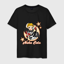 Мужская футболка хлопок Nuka cola mascotte