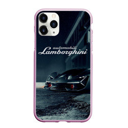 Чехол для iPhone 11 Pro Max матовый Lamborghini - power - Italy