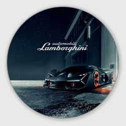Круглый коврик для мышки Lamborghini - power - Italy