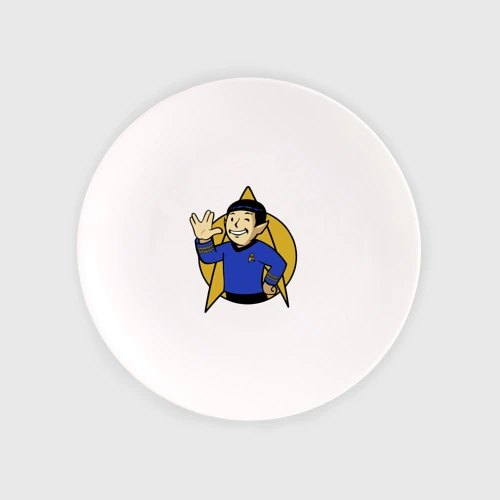 Тарелка Spoke - Vault boy