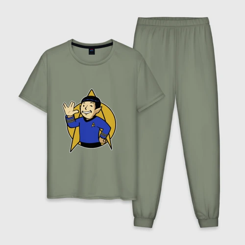 Мужская пижама хлопок Spoke - Vault boy
